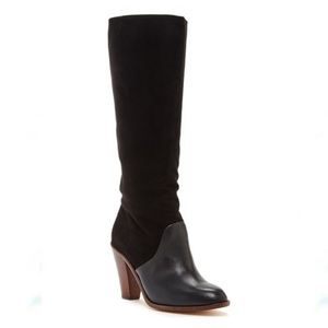 Revolve Splendid Black Tall Sullie Boots